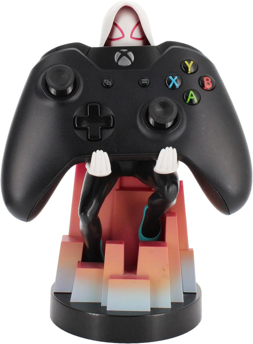 Cableguys - Marvel Ghost Spider Gaming Accessories Holder & Phone Holder for Most Controller (Xbox, Play Station, Nintendo Switch) & Phone