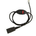 Jabra QD Cable to ¡RJ10, Spiral, 0,5-1 m, (German Import