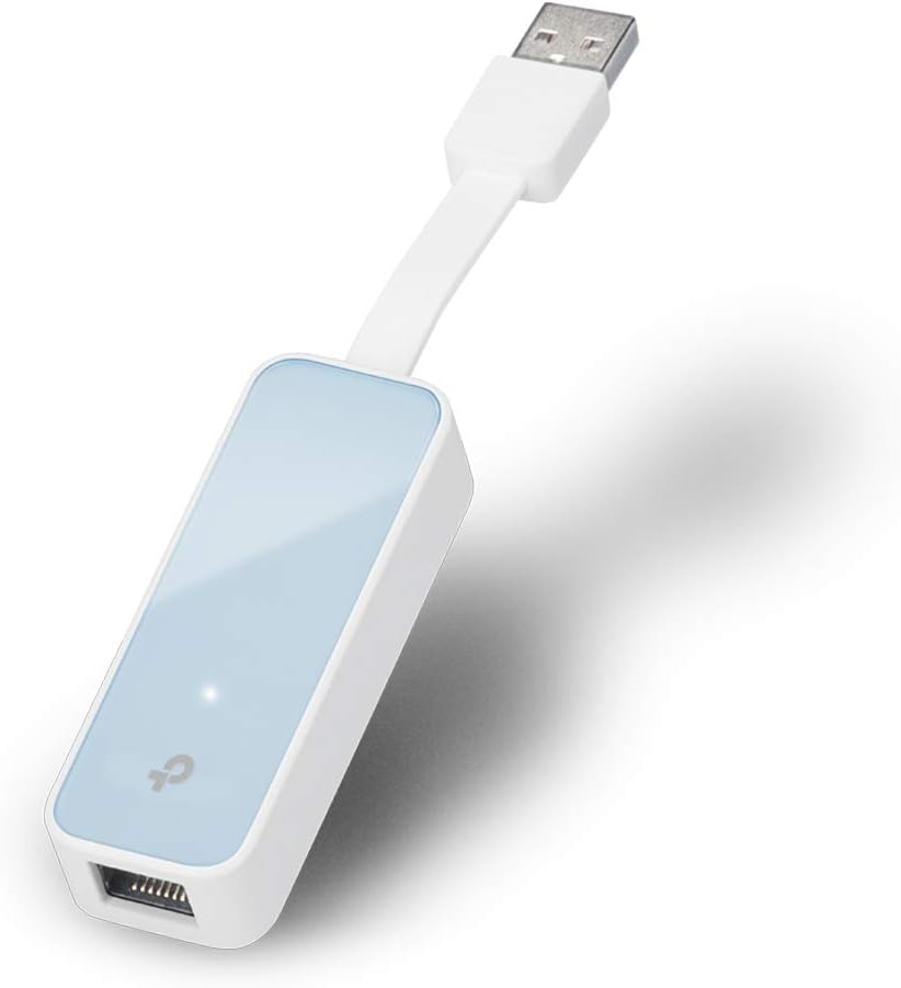 TP-Link UE200 USB 2.0 to Ethernet Adapter, USB 2.0 Port, RJ45 Port 10/100Mbps, Plug & Play, Compact and Portable Design, Fast and Stable Data Connection, Windows, MAC OS, Linux OS