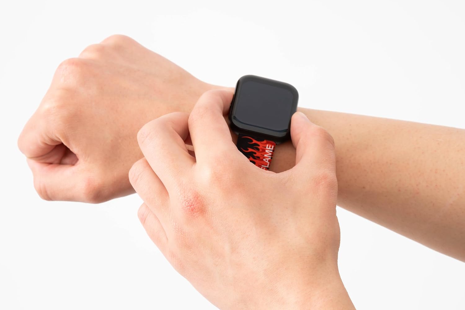 Celly Vision of Super Smartwatch with Strap - Black, Red Vossmartwatch