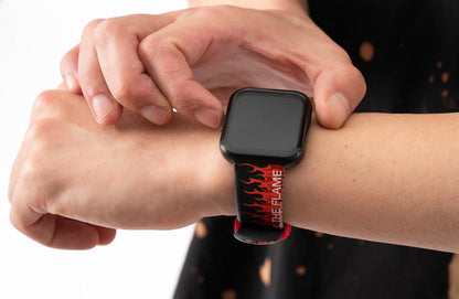 Celly Vision of Super Smartwatch with Strap - Black, Red Vossmartwatch