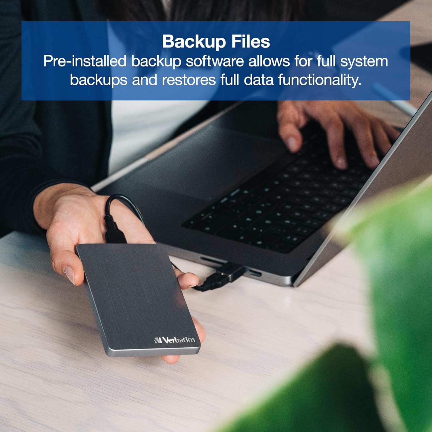 Verbatim STORE´N´GO ALU SLIM 2.5" 6.35C 1 TB Space grey