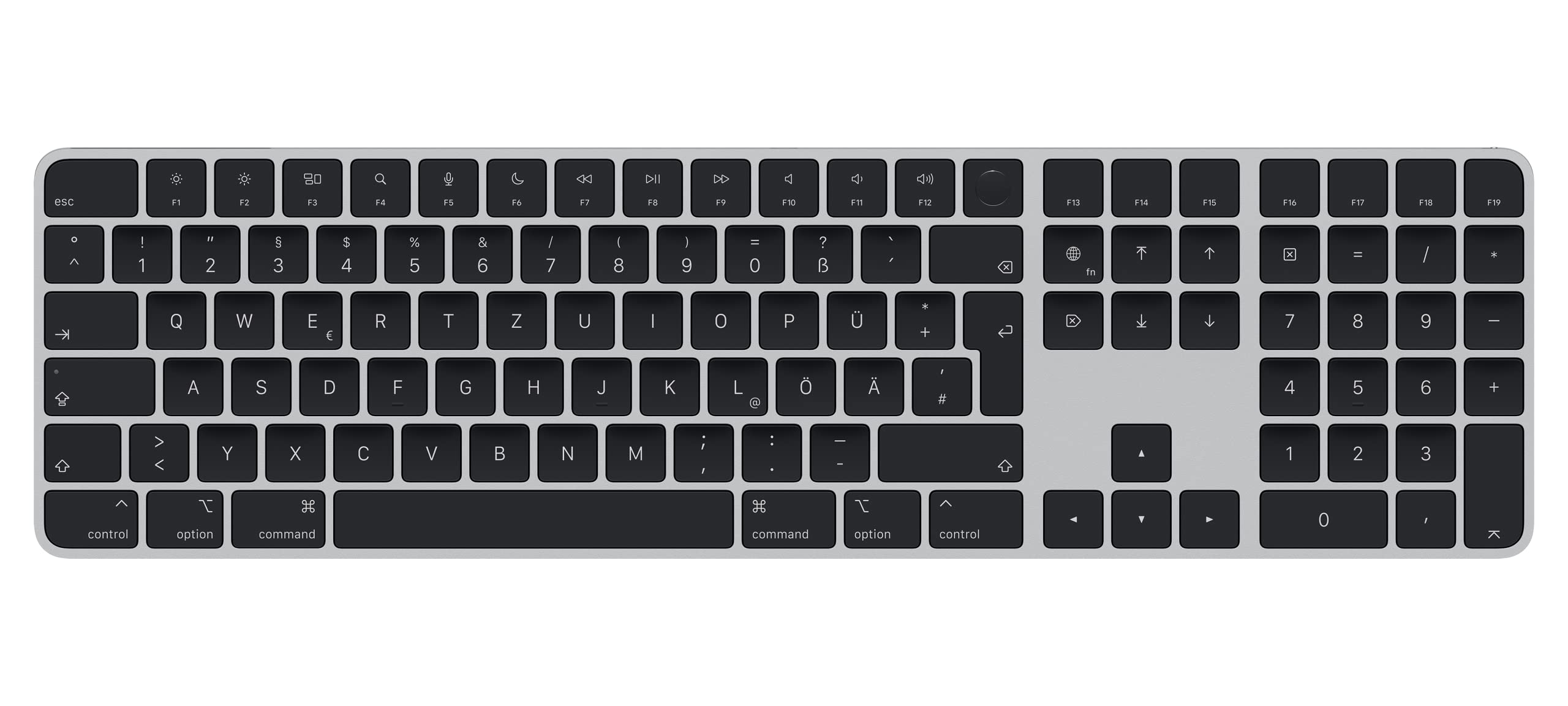 Apple Magic Keyboard mit Ziffernblock und Touch ID