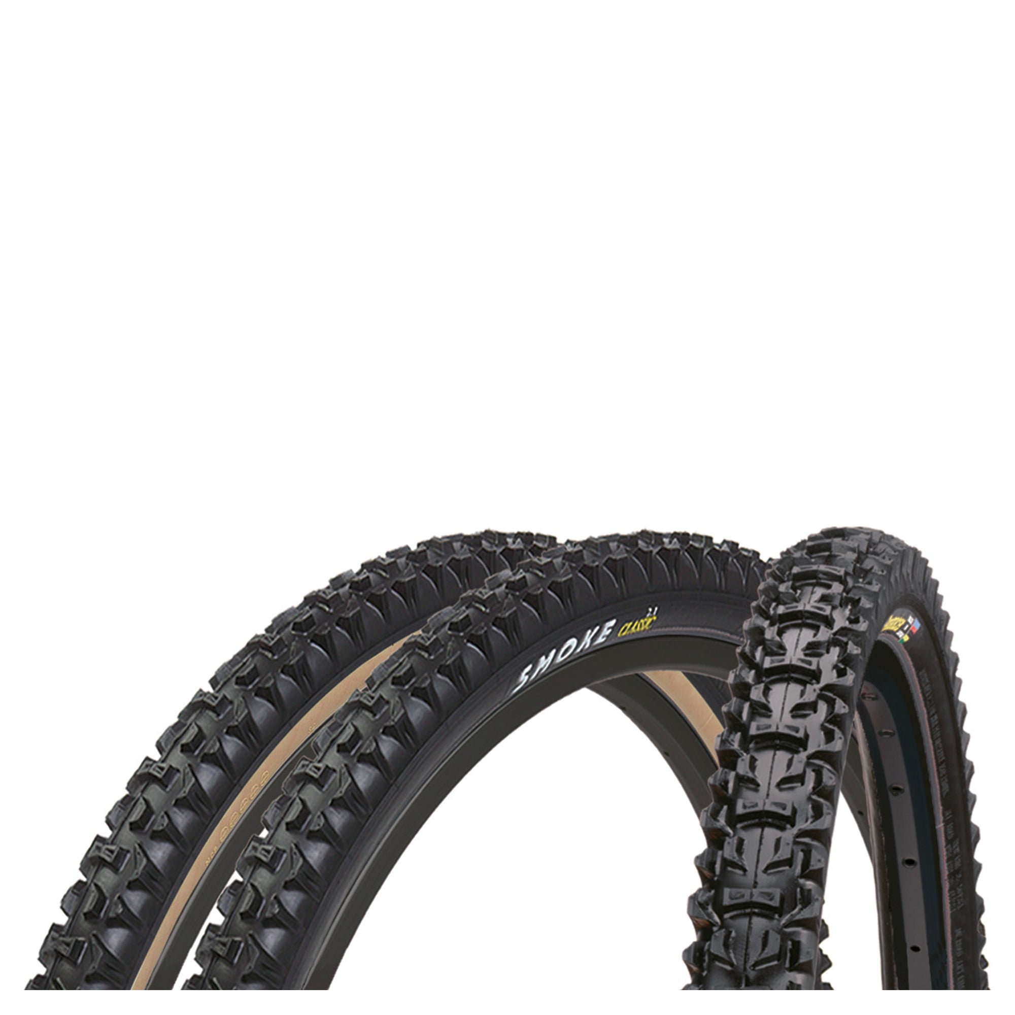 Panaracer Smoke Classic Folding Tyre Black/Amber 26X2.10"