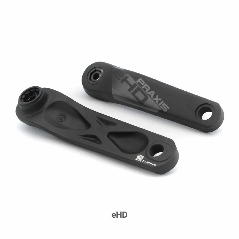 Kurbel eCrank HD Aluminium M24-ISIS 165mm