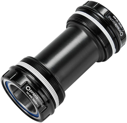 Praxis Black PEDALIER M30 T47 THR 68/73mm (Road/MTN) 47-0000, Adults Unisex, STANDARD
