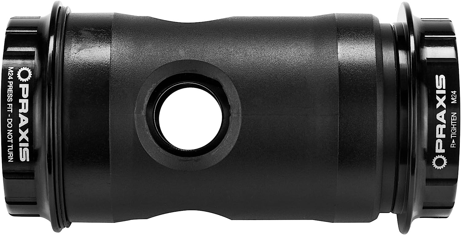 PRAXIS PEDALIER CONVERTER 68 mm ROAD SRAM/ISIS2/GXP CONVBB30/PF30 R-COLLET 68-3201R, UNISEX ADULTS, BLACK, STANDARD