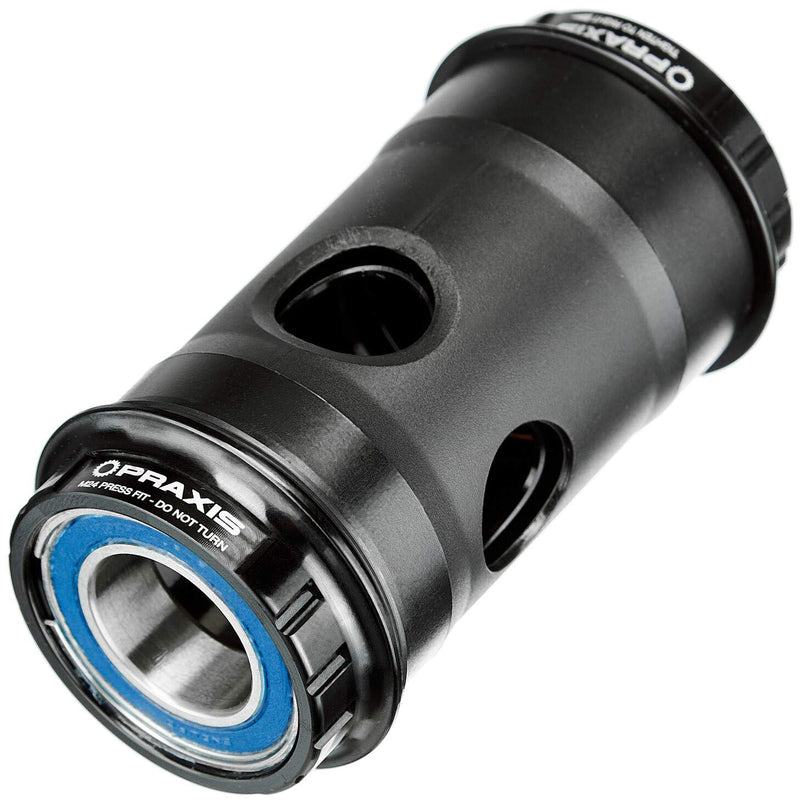 Praxis Black PEDALIER CONVERTER 73 mm MTB SRAM/ISIS2/GXP CONVBB30/PF30 R-Collet 73-3201R, Adults Unisex, Standard