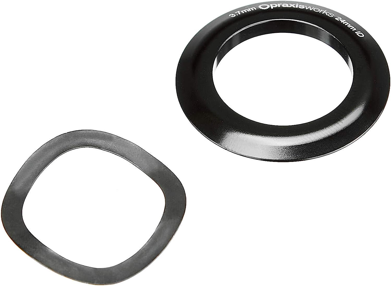 Praxis Black PEDALIER CONVERTER 73 mm MTB SRAM/ISIS2/GXP CONVBB30/PF30 R-Collet 73-3201R, Adults Unisex, Standard