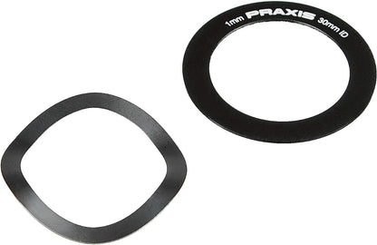 PRAXIS, Movement For Cranksets Pin M30, T47 I.B. (Inner Bearing), 68/73 Mm, Steel Unisex adult, Standard