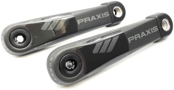 PRAXIS EC-BRO-165C Brose Set Pedivella E-Bike, Carbon, 165 mm