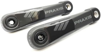 PRAXIS EC-BRO-165C Brose Set Pedivella E-Bike, Carbon, 165 mm