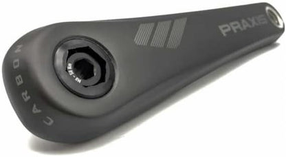 PRAXIS EC-BRO-165C Brose Set Pedivella E-Bike, Carbon, 165 mm