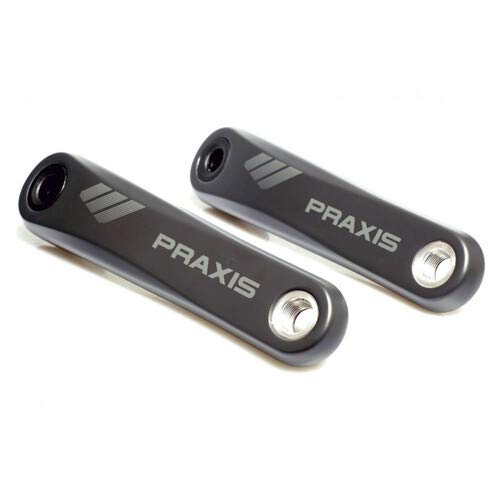 PRAXIS EC-BRO-165C Brose Set Pedivella E-Bike, Carbon, 165 mm