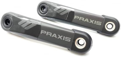 PRAXIS EC-BRO-165C Brose Set Pedivella E-Bike, Carbon, 165 mm