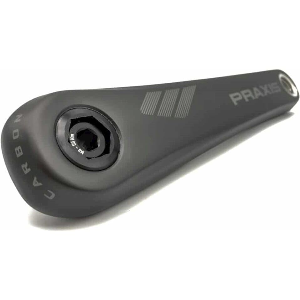 PRAXIS EC-BRO-165C Brose Set Pedivella E-Bike, Carbon, 165 mm