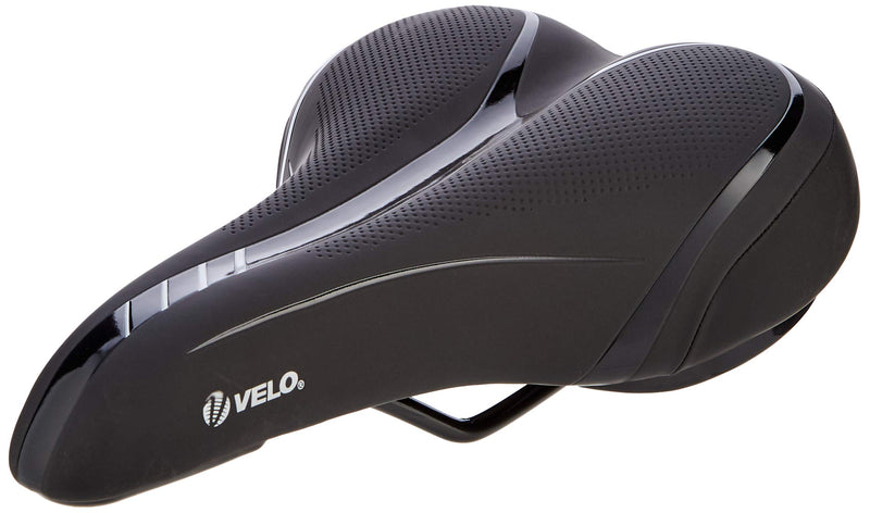 VELO Unisex Adult Fit Traveller Saddle For Bicycle M Black