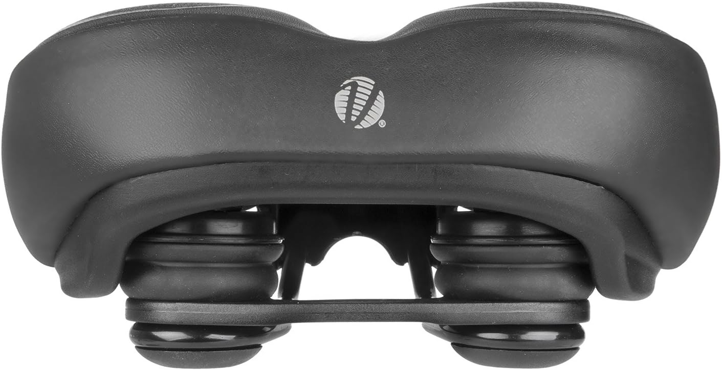 VELO Unisex Adult Fit Townie Saddle For Bicycle XXL Black