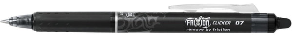 Pilot Pen 2270SG4 FriXion Clicker, Refill M 0.7 mm, Set of 4, Black, Red, Blue and Green