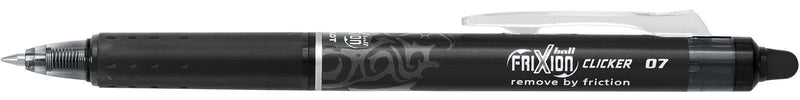 Pilot Pen 2270SG4 FriXion Clicker, Refill M 0.7 mm, Set of 4, Black, Red, Blue and Green
