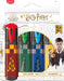 MAPED - Pack de Subrayadores - Colección de Harry Potter - 4 Subrayadores con Diseño Lúdico - Amarillo, Rojo, Azul y Verde - Punta Biselada - Tapón a Presión - Ideal para Apuntes, 740701