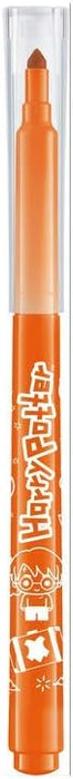 Maped 845001 - Feutres Long Life Harry Potter - 12 Feutres de Coloriage Ultra-lavables et Longue Durée - Pointe Moyenne Bloquée - Couleurs Vives - Idéal Fournitures Rentrée Scolaire