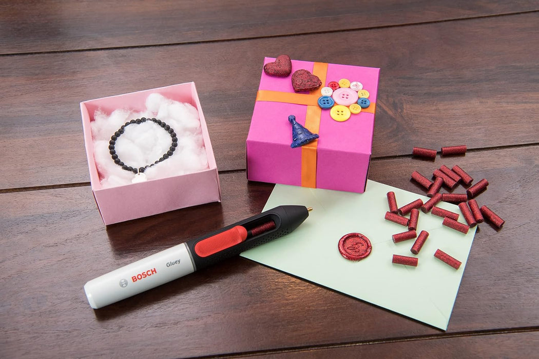 Bosch Accessories Bosch 2608002004 Mini Sticks 70tlg. (Transparente Klebesticks, Zubehör für Heißklebestift Gluey)