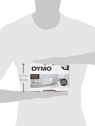DYMO Authentic LabelWriter High-Capacity Shipping Labels | (59 mm x 102 mm) | 2 Rolls of 575 Easy-Peel Labels (1,150 Mailing Labels) | Self-Adhesive | for LabelWriter 4XL/5XL Label Makers