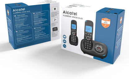 Alcatel XL595B Voice Duo Schnurlostelefon schwarz