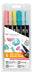 Tombow ABT-6P-4 ABT Dual Brush Pens - Candy Colours (Pack of 6
