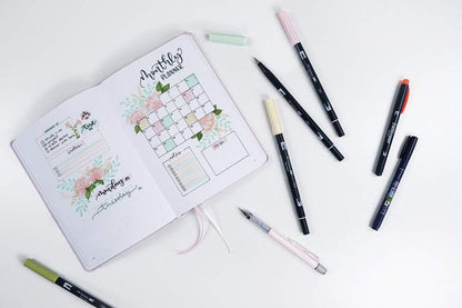 Tombow Schreibset Pastell farbsortiert