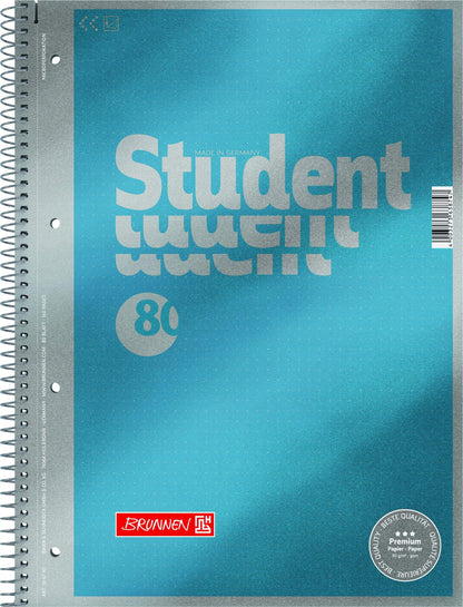 Brunnen 1067147 - Bloc de notas (1 unidad), color azul