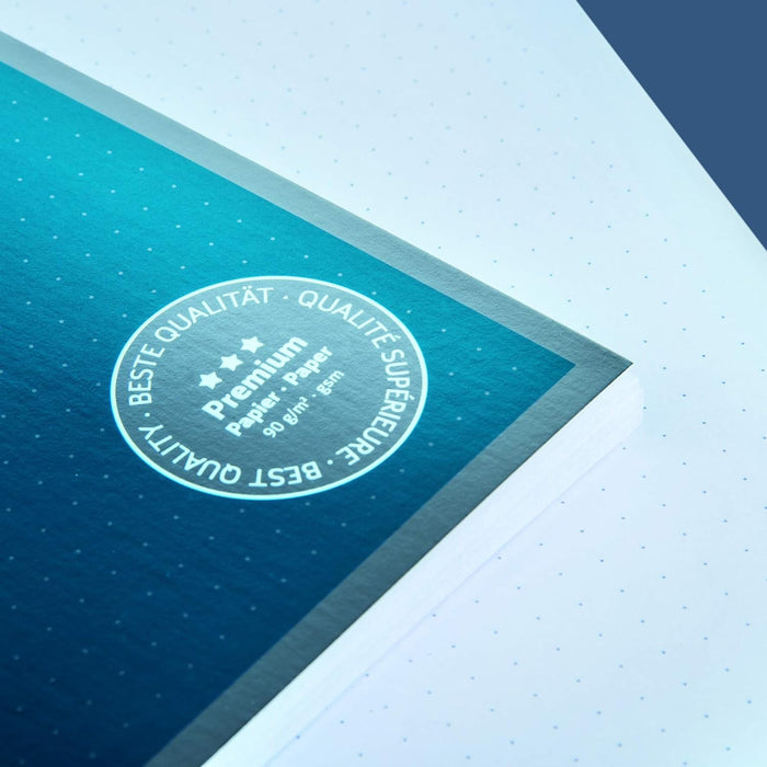 Brunnen 1067147 - Bloc de notas (1 unidad), color azul