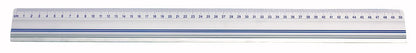 Wedo 50cm Aluminium Cutting Ruler - Silver