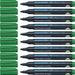 Schneider Maxx 130 Permanent Marker with Bullet Tip (Line Width: 1-3 mm, Refillable) Pack of 10