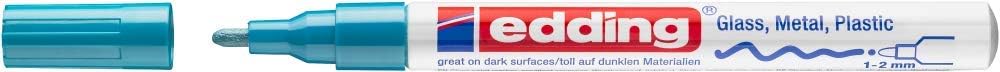 edding 751 Gloss Paint Marker light blue