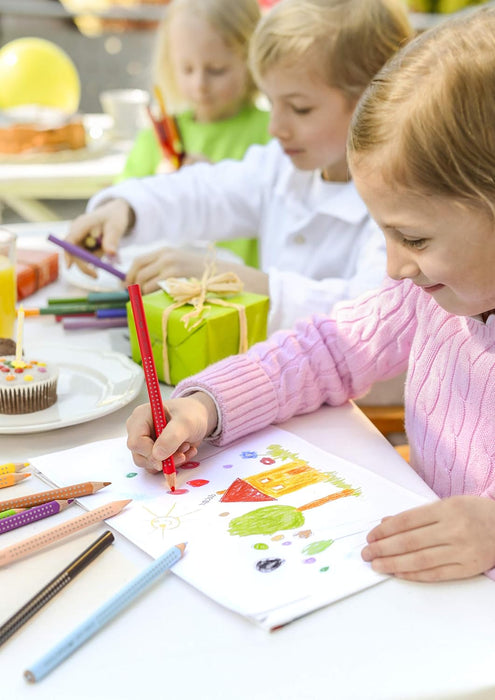 Faber-Castell Jumbo Grip Colouring Pencils White