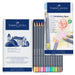 Faber-Castell Goldfaber Aqua Pastel Watercolor Pencils - 12 Pastel Water Colored Pencils, Water Color Pencils for Painting and Drawing