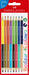 Faber-Castell Bicolor Colour Pencils Set - 8 Pencils, Multicolor (116197