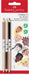 Faber-Castell 116511 - Bicolor Buntstifte Children of the World, verschiedene Hautfarben, skin tones