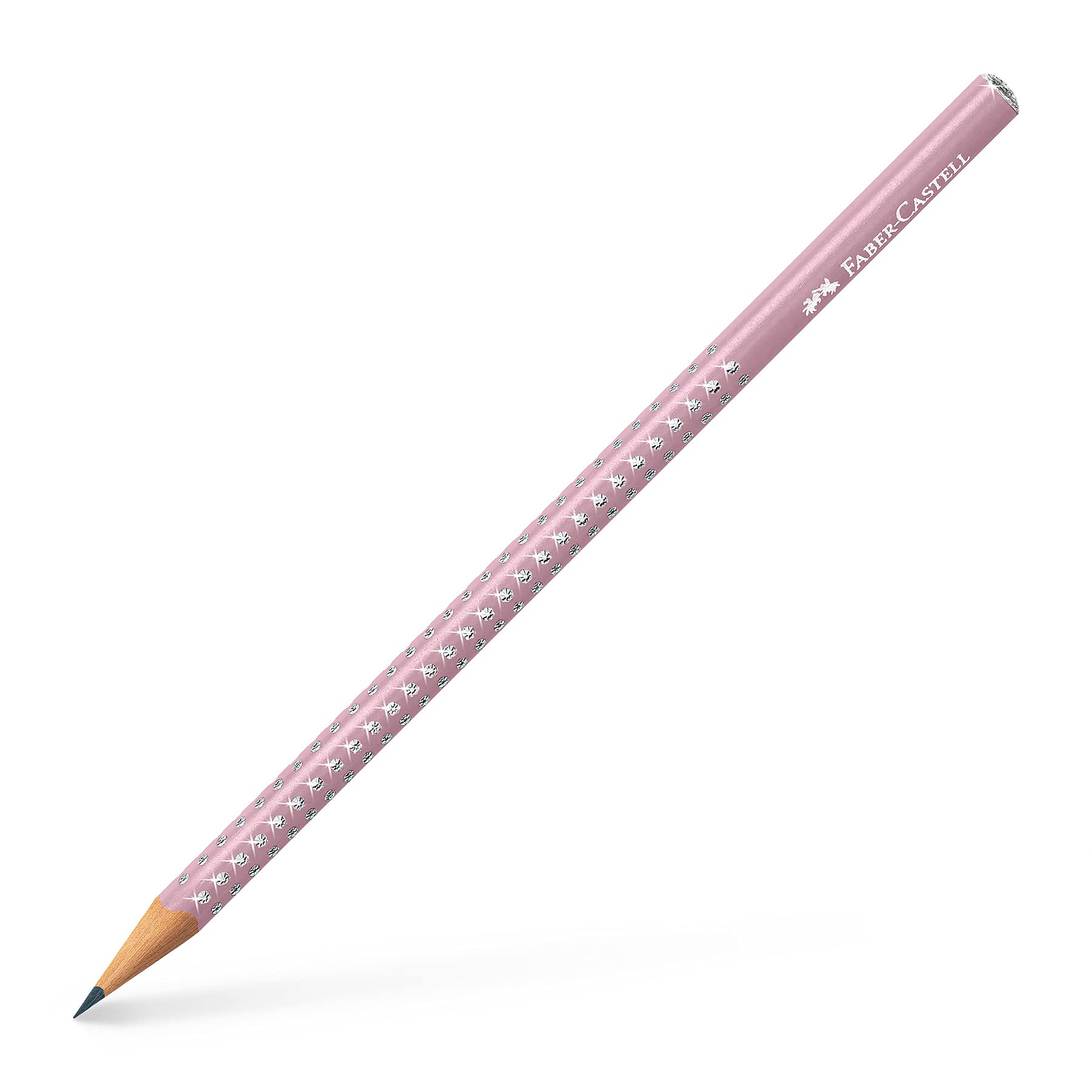 Faber-Castell 118234 - Bleistift Sparkle, rose shadows, 1 Stück