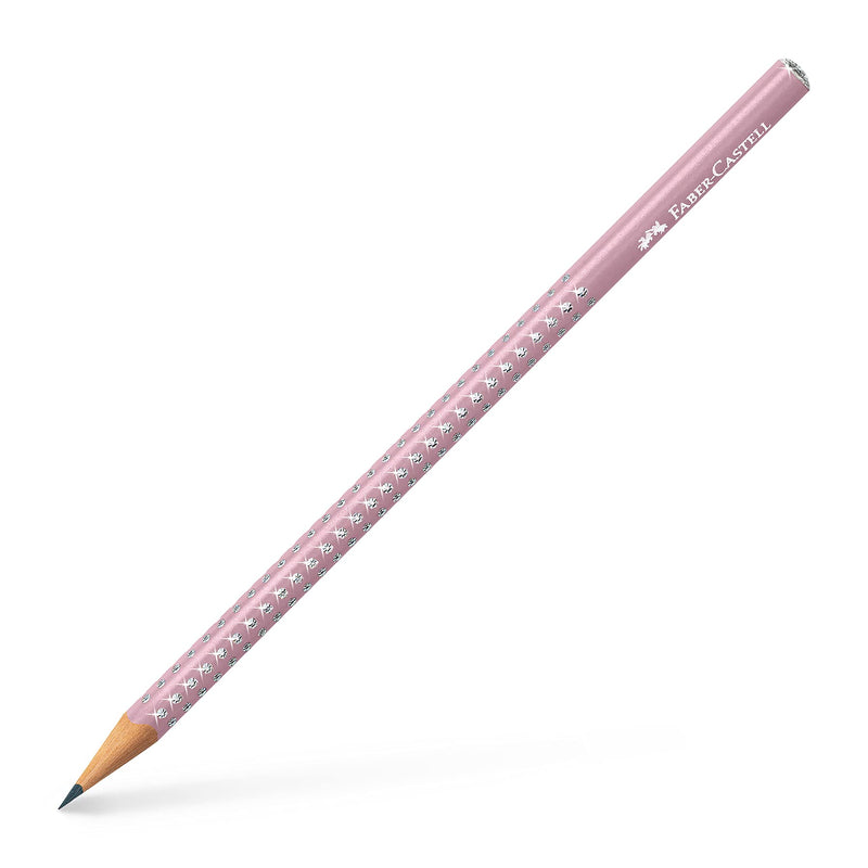 Faber-Castell 118234 - Bleistift Sparkle, rose shadows, 1 Stück