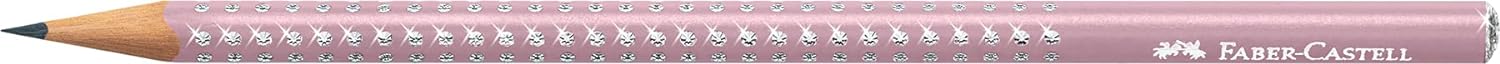 Faber-Castell 118234 - Bleistift Sparkle, rose shadows, 1 Stück
