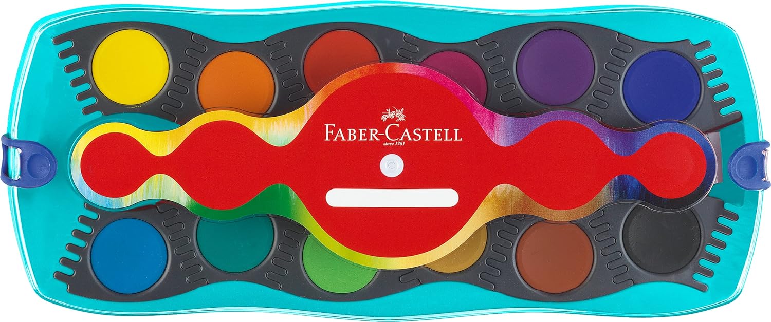 Faber-Castell Connector Paint Box - 12 Colours