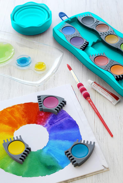 Faber-Castell Connector Paint Box - 12 Colours
