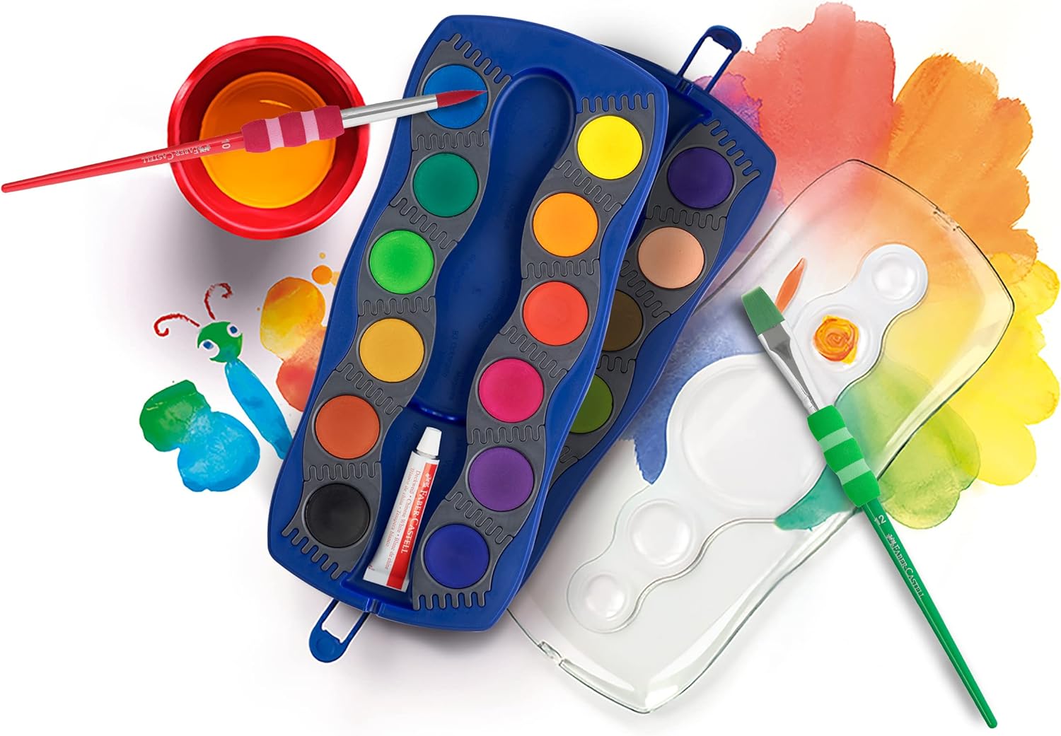 Faber-Castell Connector Paint Box - 24 Colours