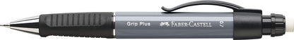 Faber-Castell 130789 - Druckbleistift Grip Plus, 0.7 mm, stone grey, 1 Stück
