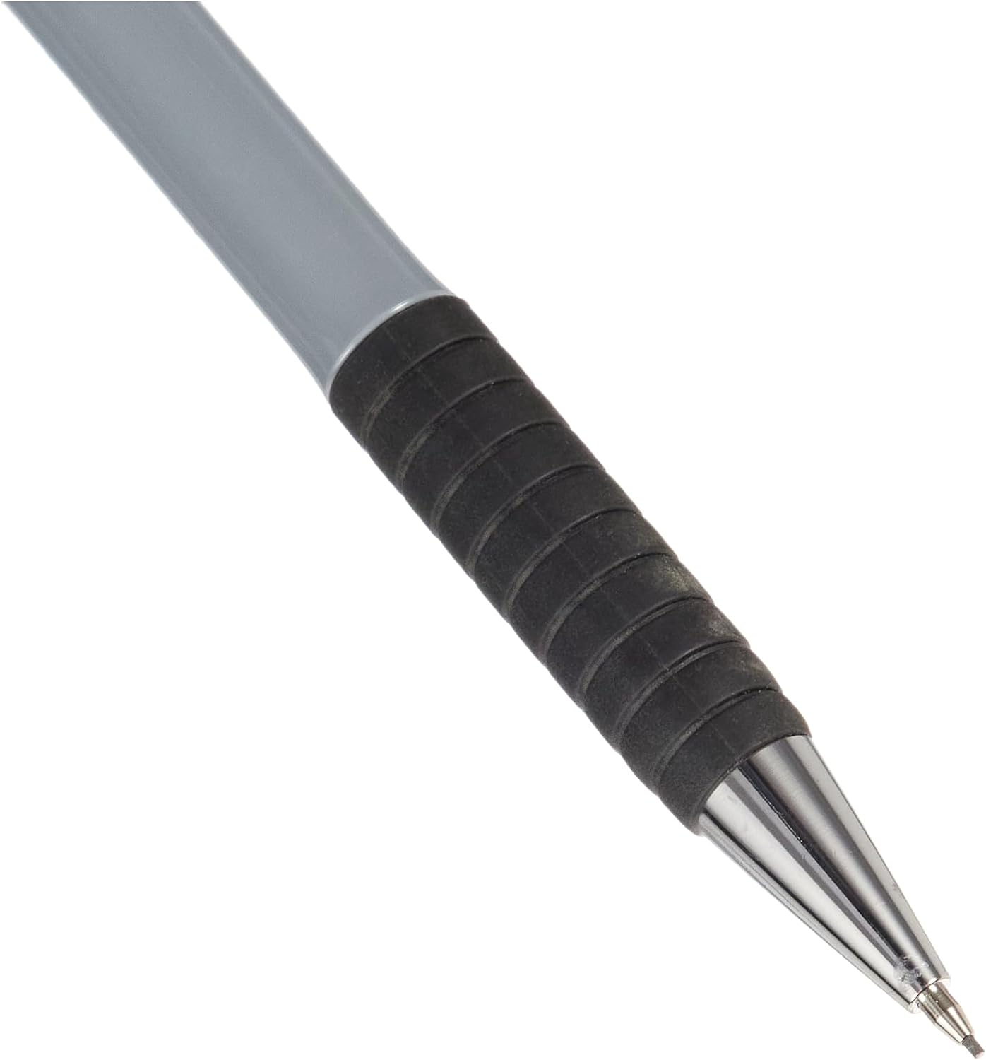 Faber-Castell 134789 Grip 1347 Stone Grey - Portaminas (dureza B, grosor de la mina 0,7 mm, con goma de borrar integrada, 1 unidad