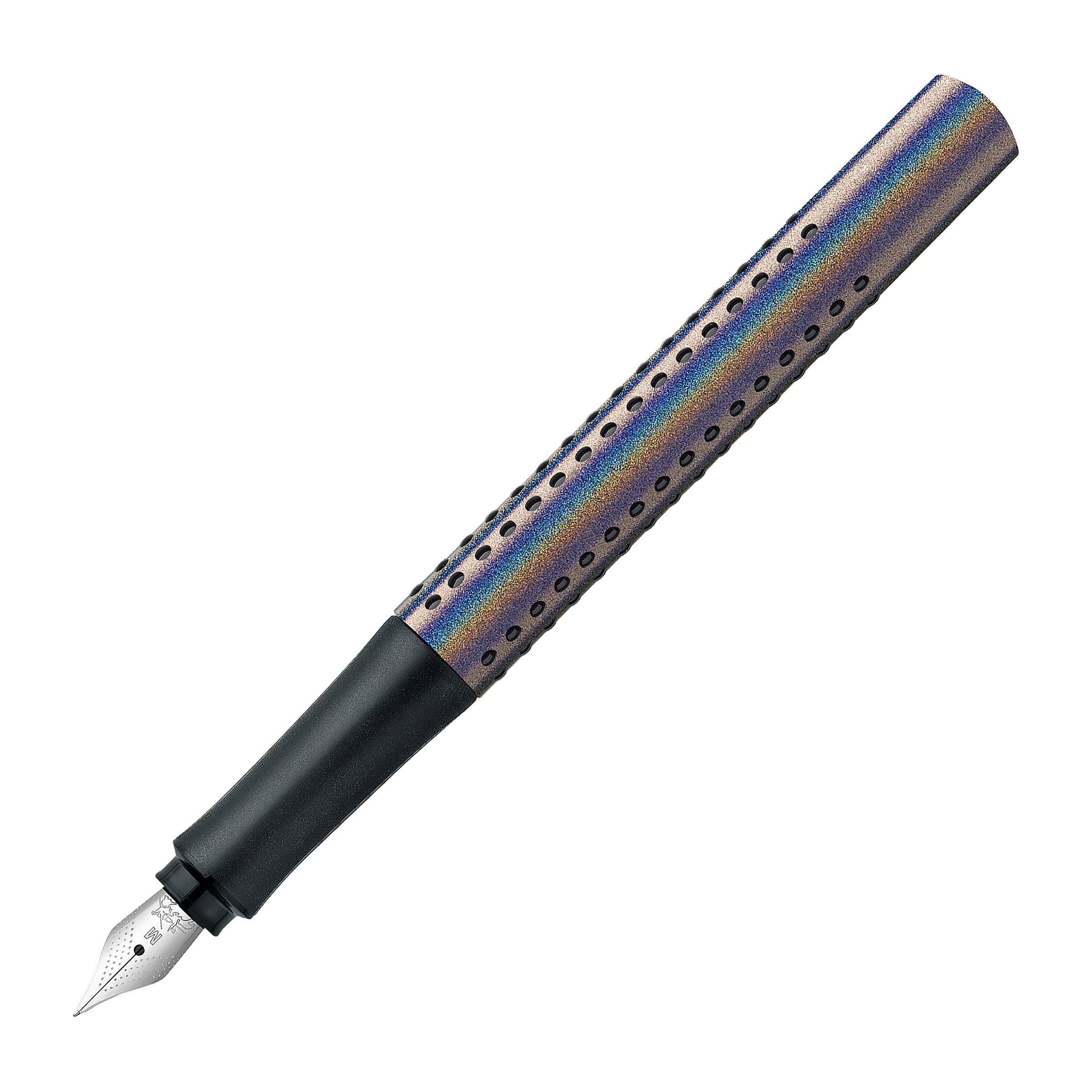 FABER-CASTELL Grip Edition Glam Patronenfuller sil