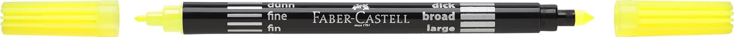 Faber-Castell 151119 Double-Ended Colour Felt Tip Pen